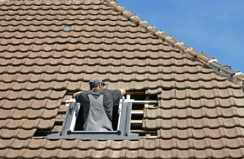 Pose de velux - Crépy